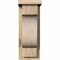 Ekena Millwork Newport Rough Sawn Corbel w/Backplate, Douglas Fir, 6"W x 8"D x 16"H COR06X08X16NEW01RDF - alternate 2